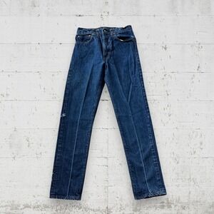 Vintage 80s Levi's 505 0217 Jeans Straight Leg 30x32 Measured 28x30 Talon 1981